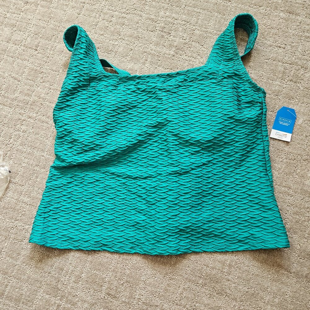 Square Neck Tankini Top